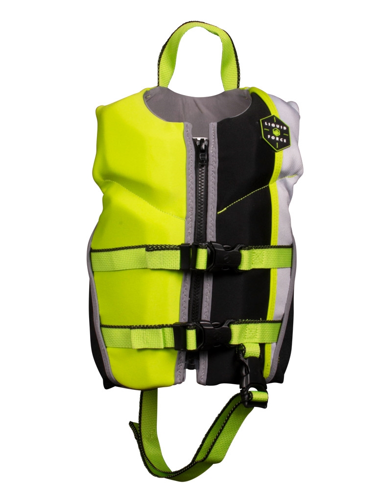 Liquid Force FURY Child CGA Life Vest Black/Green 2021 - Miami Nautique